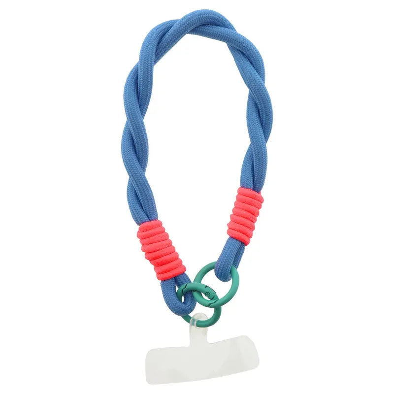 Handykette kurz - Blau/Pink - LOT83