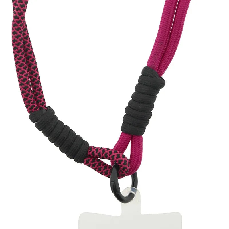 Handykette kurz - Lila/Schwarz - LOT83