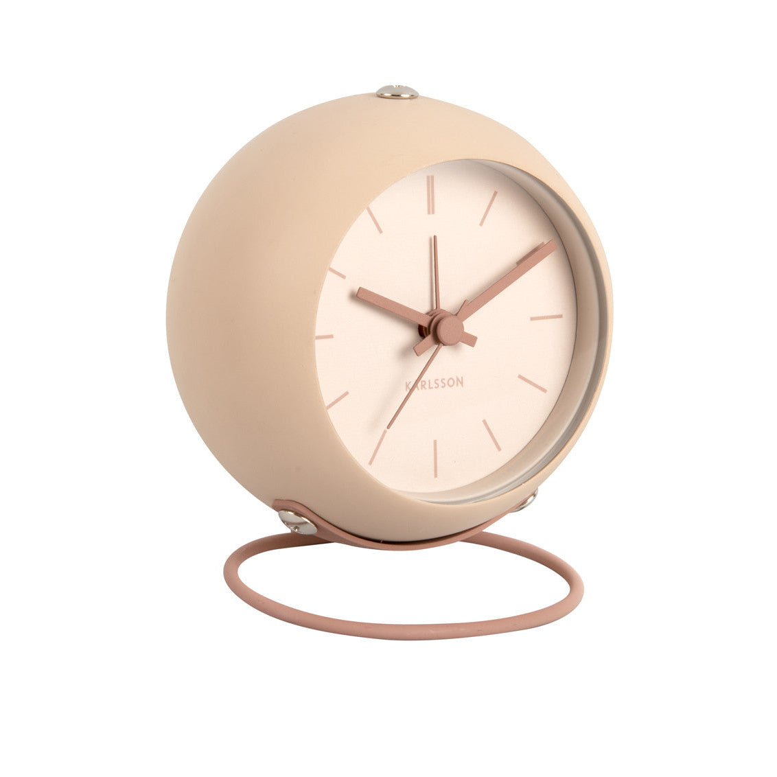Wecker Nirvana Globe sandbraun - Karlsson