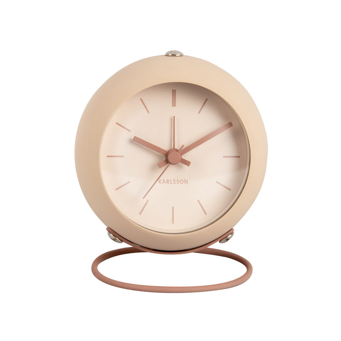 Wecker Nirvana Globe sandbraun - Karlsson