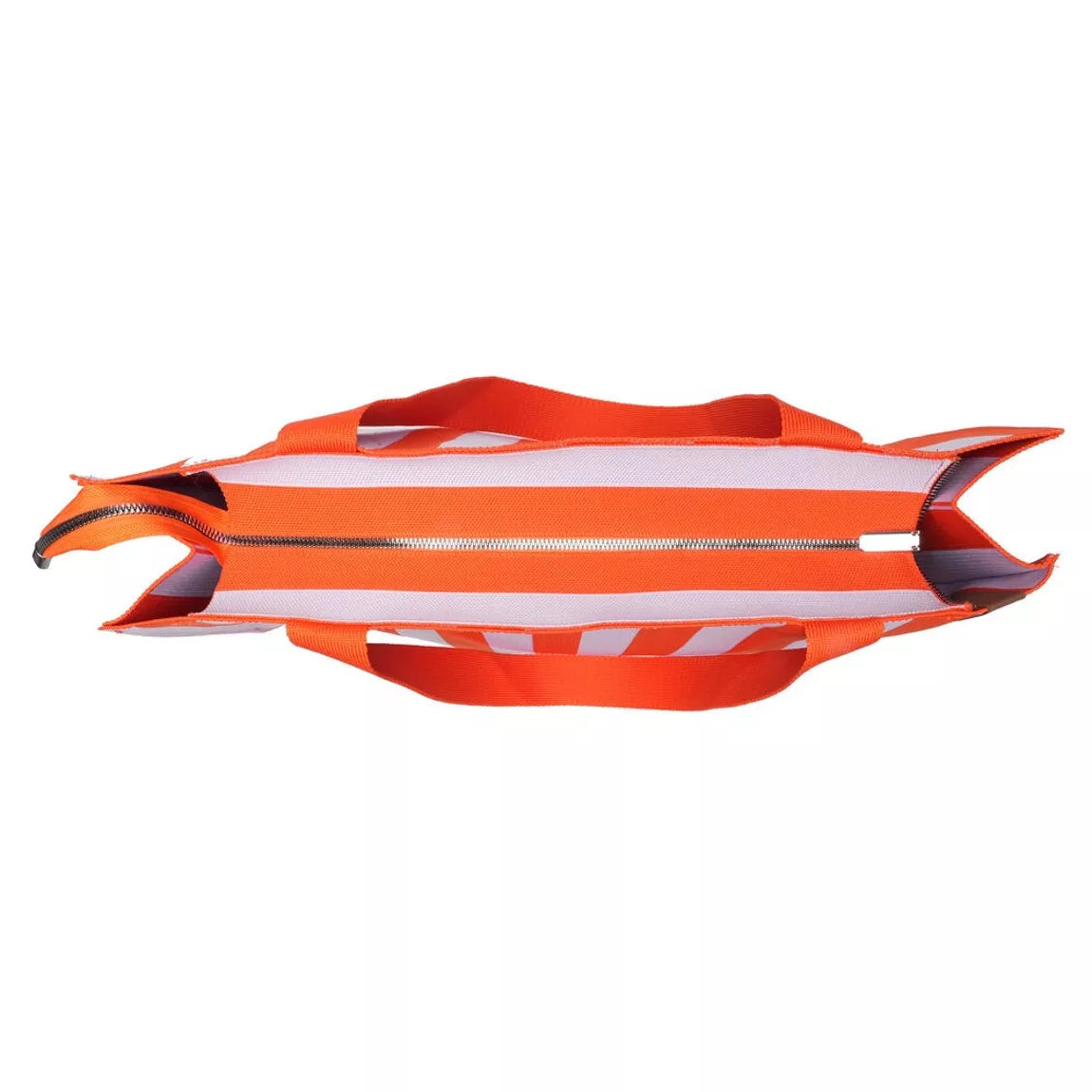 Shopper Lara- Gestreift Orange Flieder - LOT83