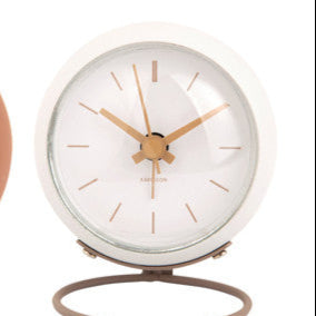 Wecker Mini Nirvana Globe weiß - Karlsson