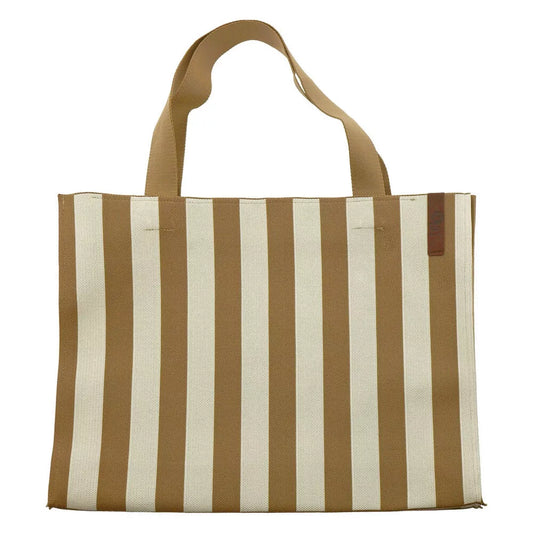 Shopper Lara- Gestreift Beige - LOT83
