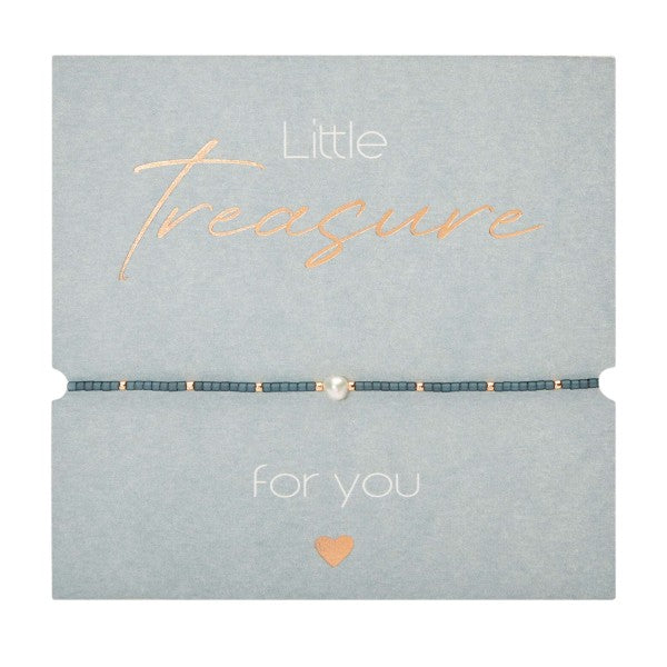 Armband - "Little Treasure" - petrol