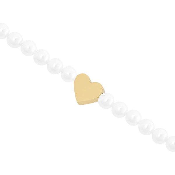 Armband - "New Wonderful Moments" - vergoldet - Herz