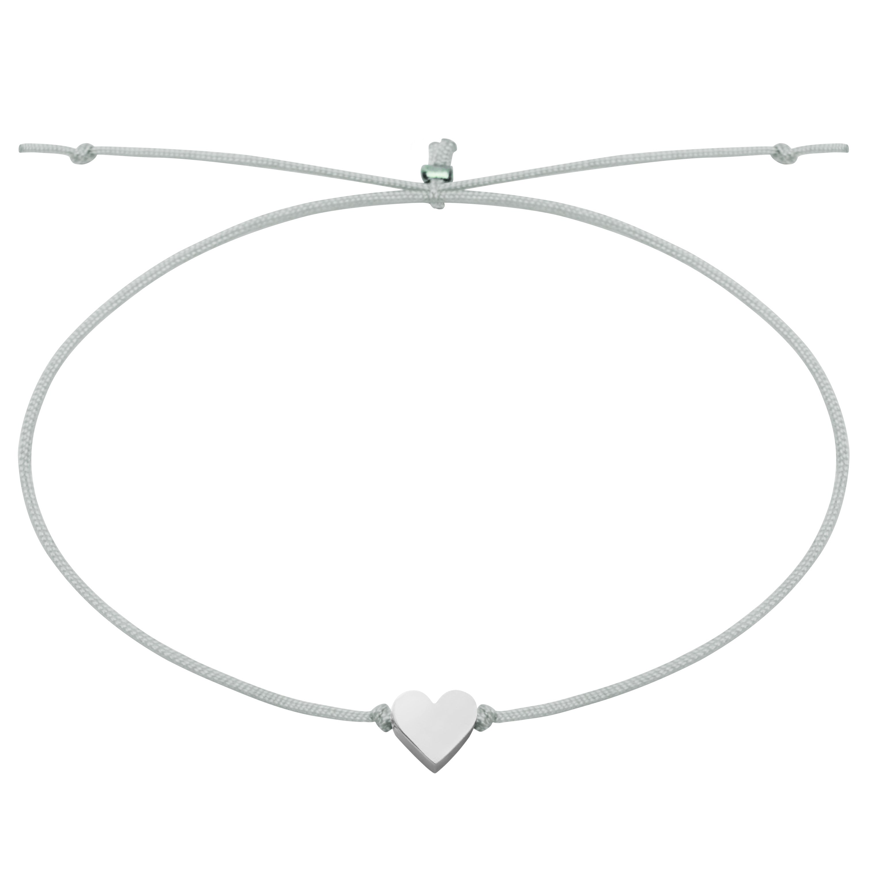 Armband - "lovely friends" - Edelstahl - Herz
