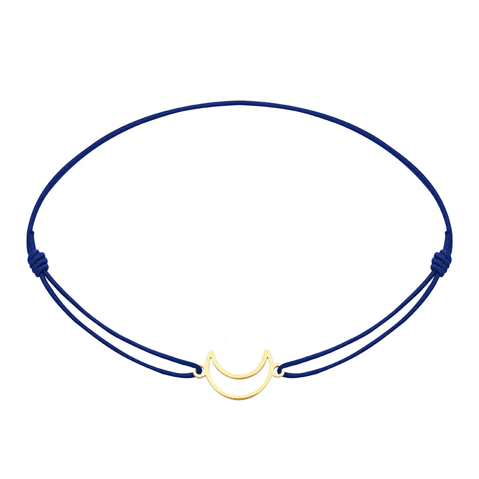 Armband - "little companion“ - vergoldet - Mond