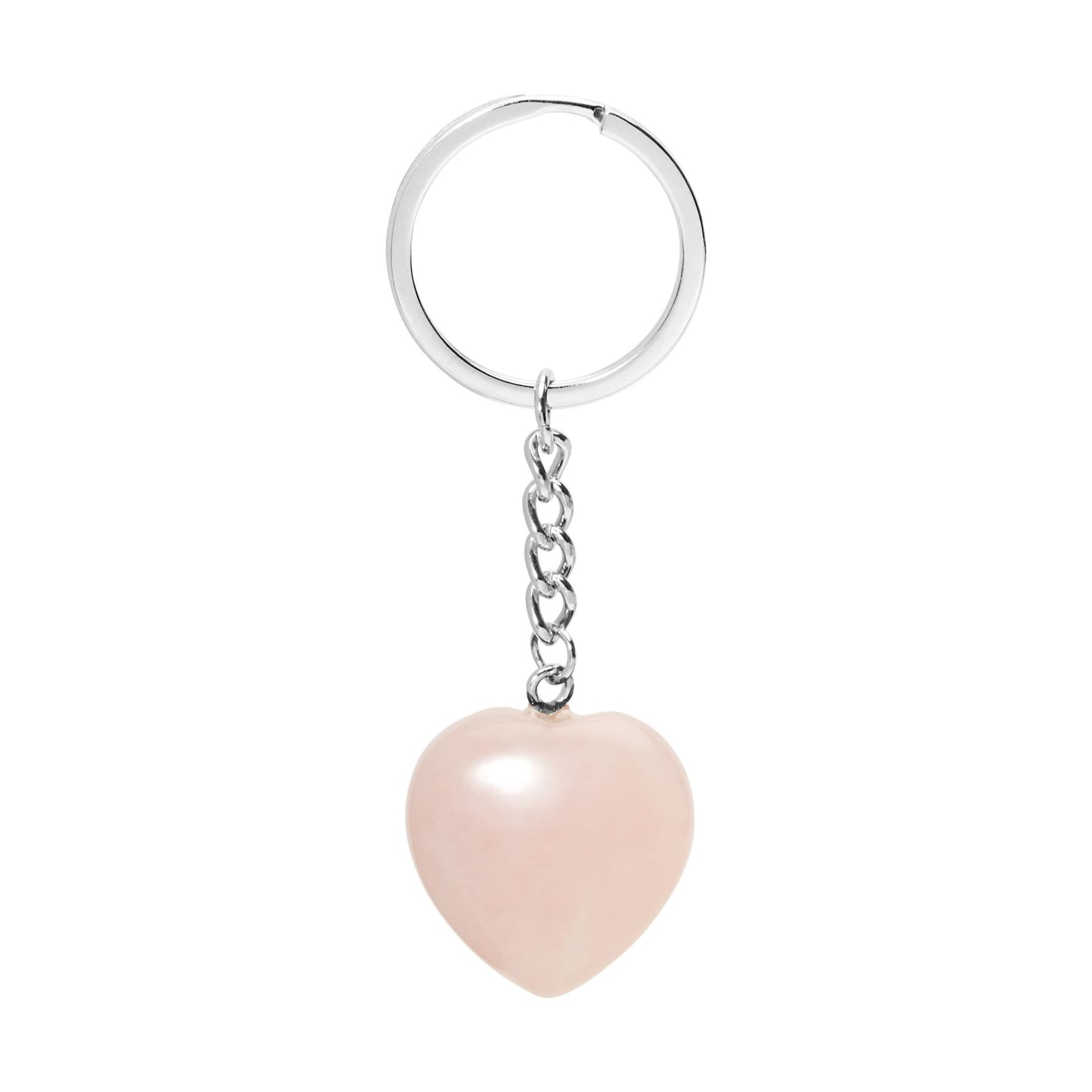 Schlüsselanhänger - "lovely stones" - Rosenquarz
