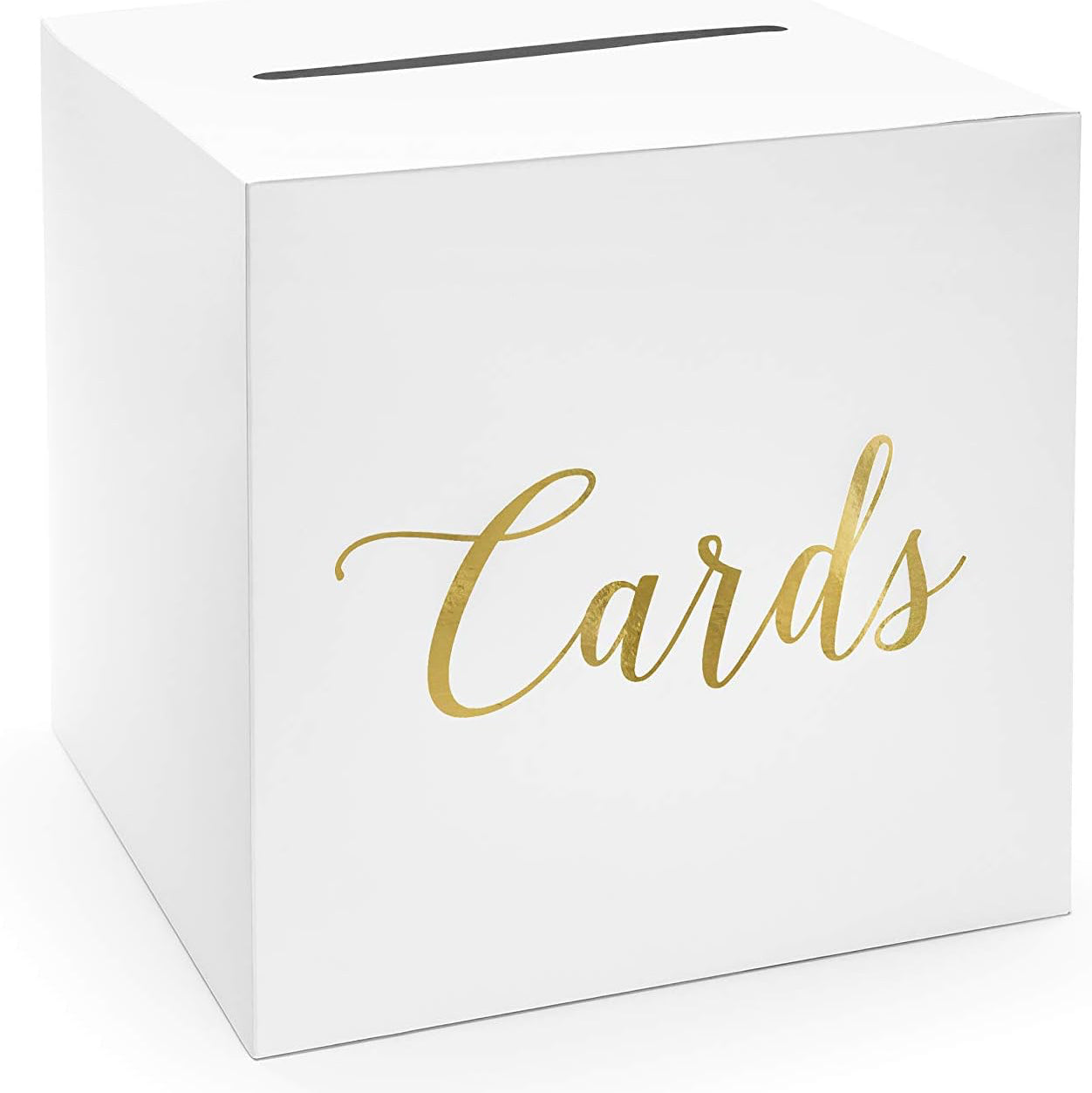 Geldbox "Cards" gold