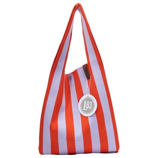 Shopper Lois - Rot/Flieder - LOT83