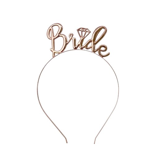 Haarreif Bride gold