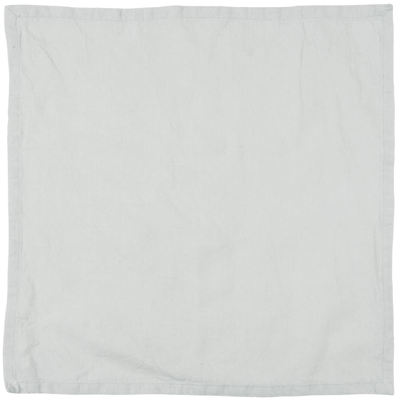 Stoffserviette doppelt gewebt hellgrau - Ib Laursen
