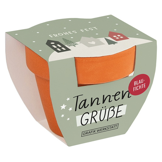 Tannengrüße Weihnachten Frohes Fest