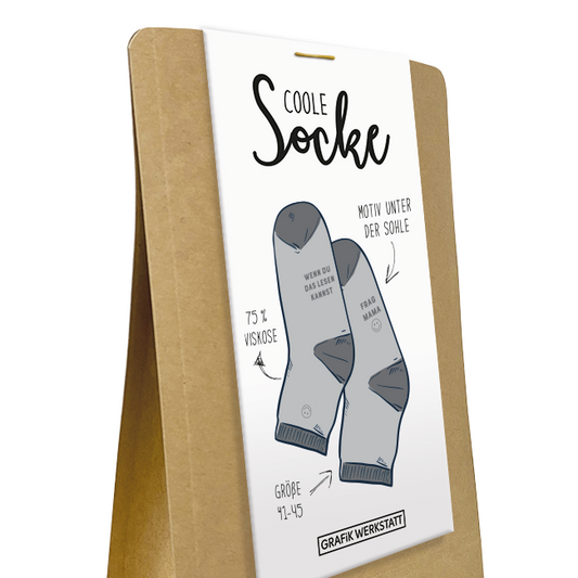 Coole Socke Papa - Größe 41-45