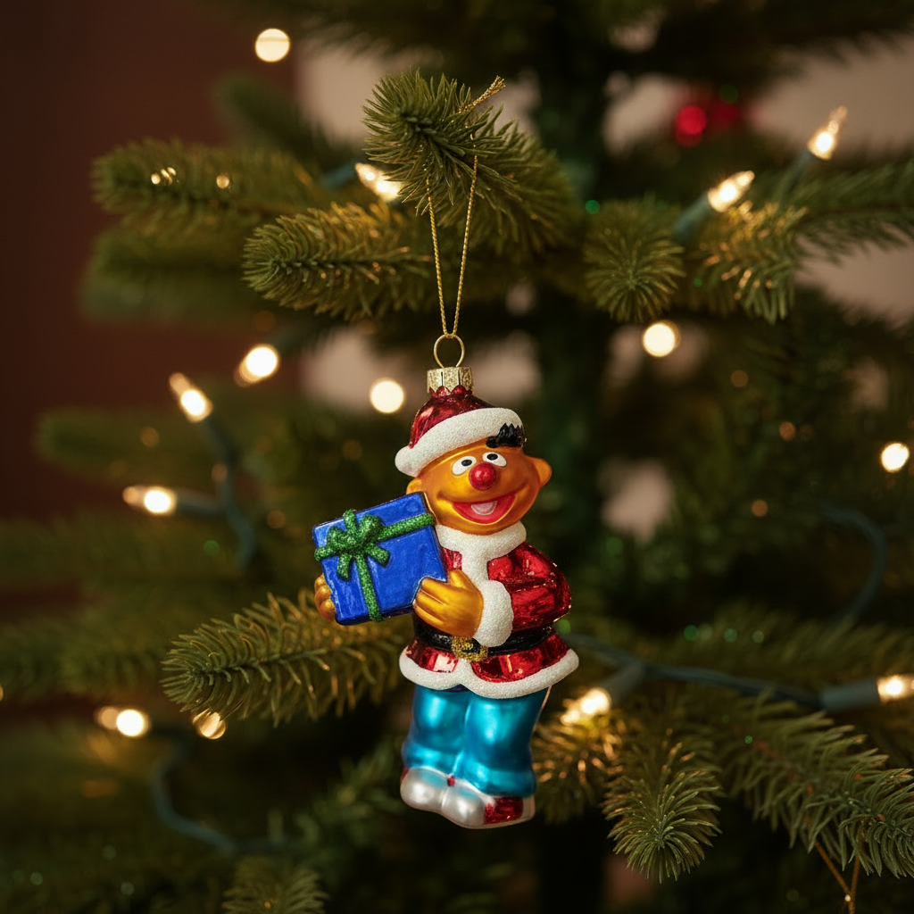 Sesamfreunde Christbaumkugeln 2er Set Ernie & Bert - Lieferbar ab KW40