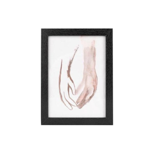 Wandbild Holding Hands - Present Time