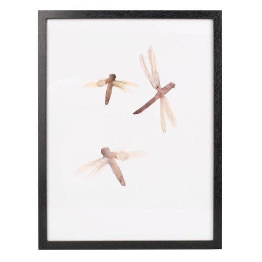 Wandbild Dragonflies XL - Present Time