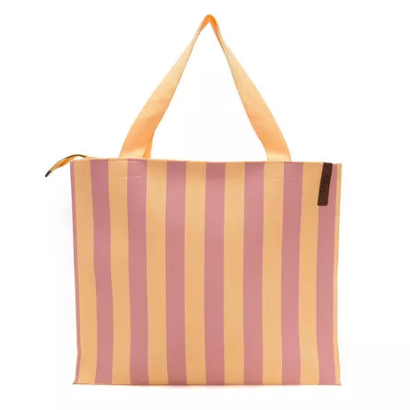 Set aus Tasche Lara und Geldbörse in Gelb/Rosa