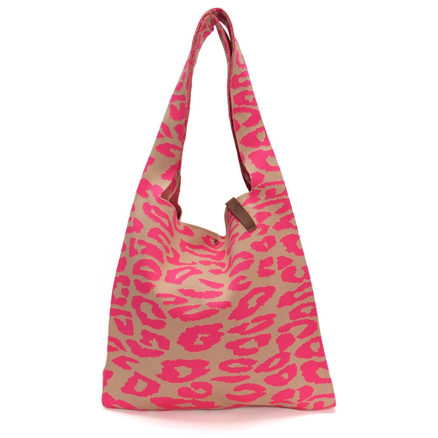 Shopper Lois - Leo Muster Pink/Beige - LOT83