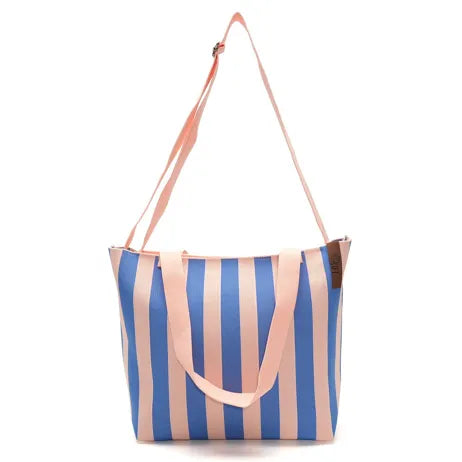 Set aus Tasche Mara und Geldbörse in Rosa/Blau - Lot83