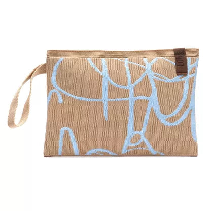 Tasche Billie - Beige/Hellblau - LOT83