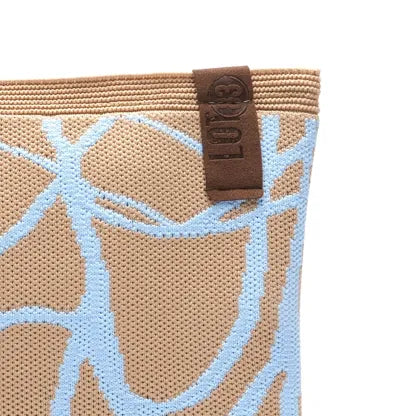Tasche Billie - Beige/Hellblau - LOT83