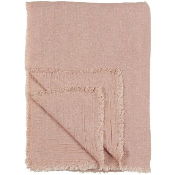 Plaid doppelt gewebt hellrosa - Ib Laursen