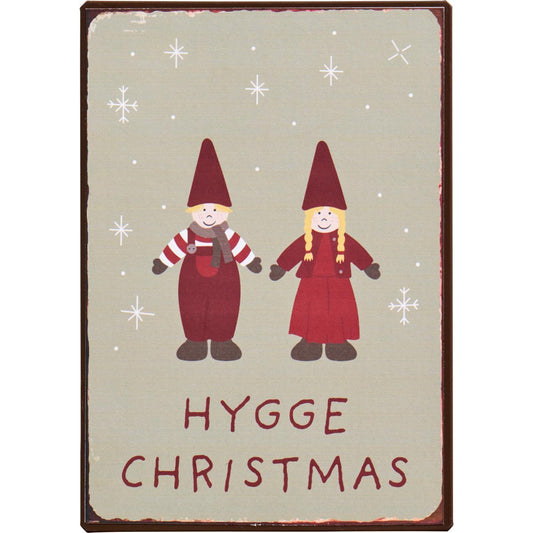 Metallschild "Hygge Christmas" - Ib Laursen