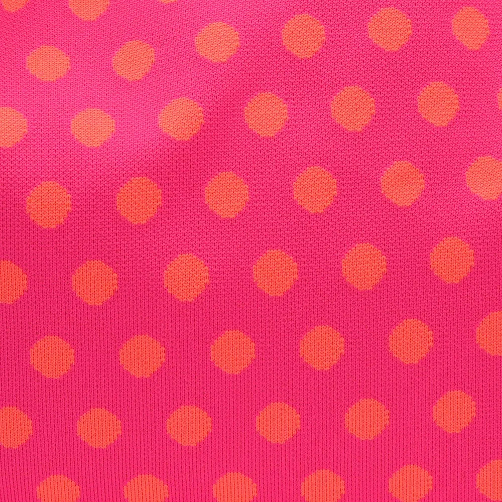 Shopper Lois - Punkte Muster Pink/Orange - LOT83