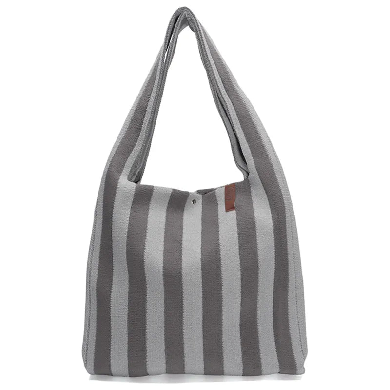 Shopper Lois - Grau Plüsch - LOT83