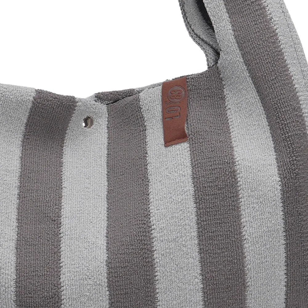 Shopper Lois - Grau Plüsch - LOT83