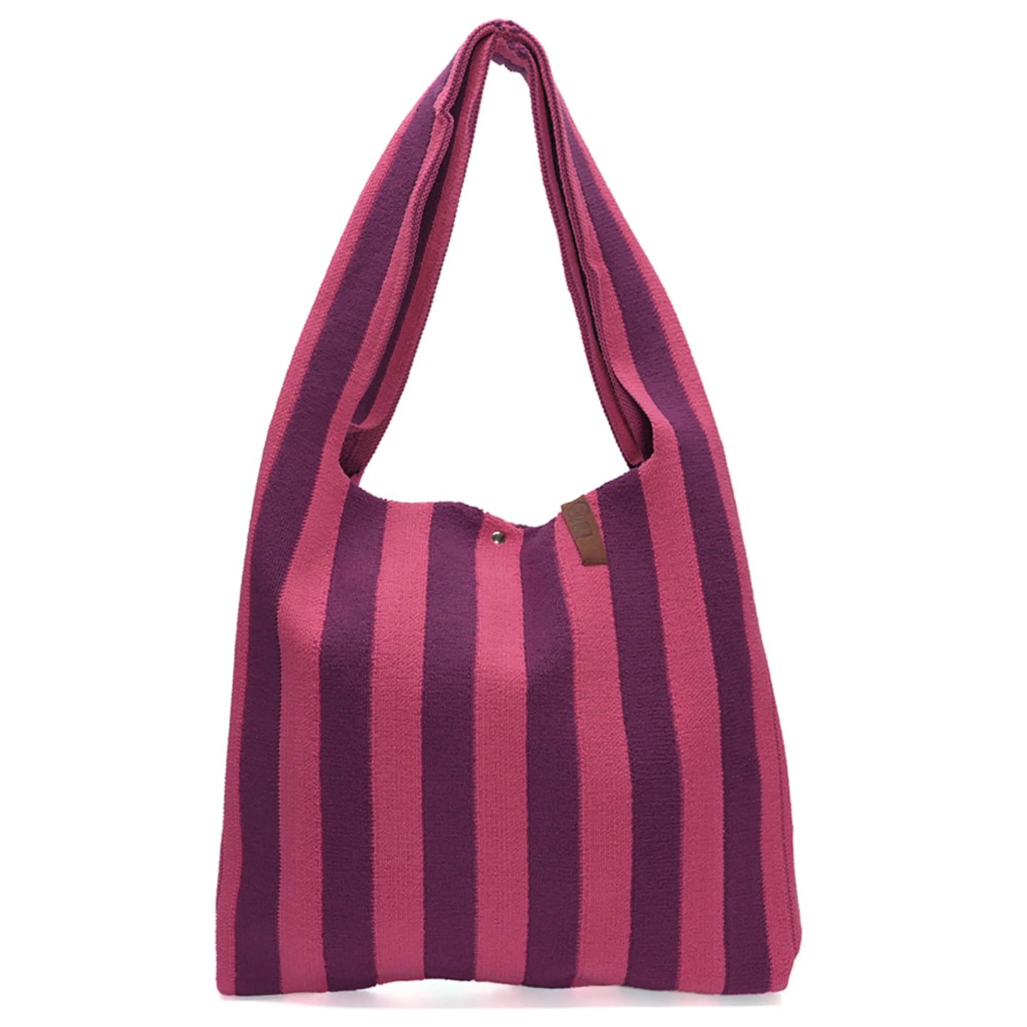 Shopper Lois - Lila/Rosa Plüsch - LOT83