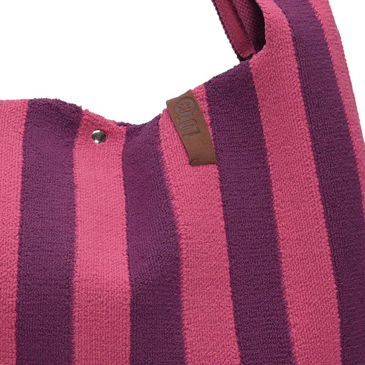 Shopper Lois - Lila/Rosa Plüsch - LOT83