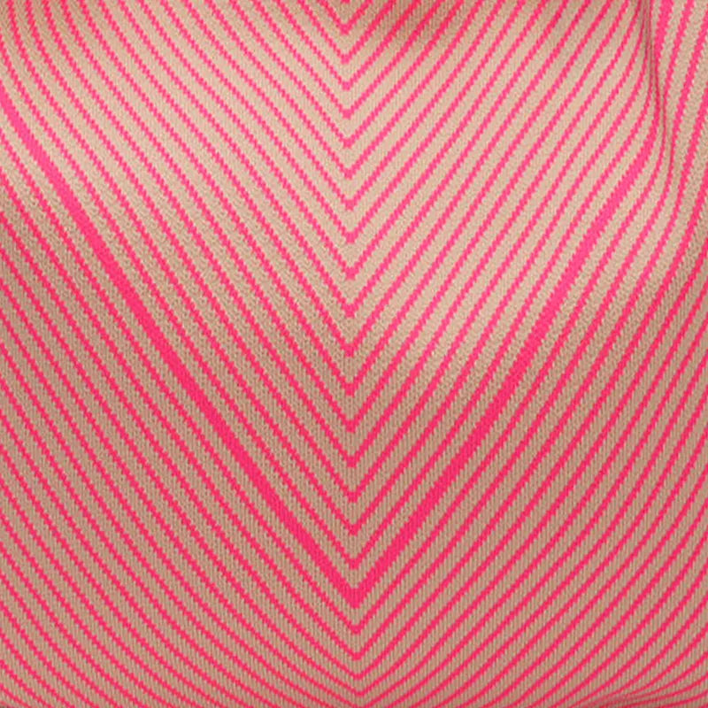 Shopper Lois - Pink/Beige Fischgräten - LOT83