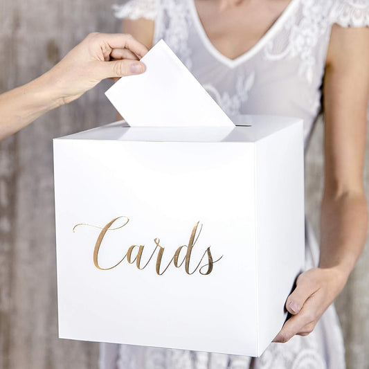 Geldbox "Cards" gold