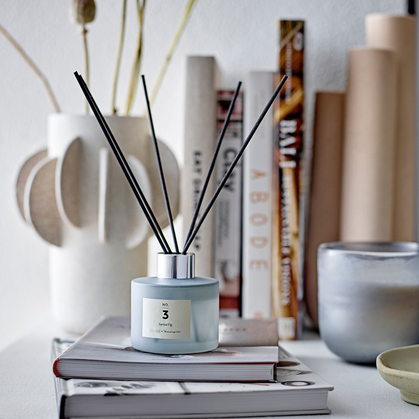 NO. 3 - Santal Fig Scent Diffuser blau - Bloomingville