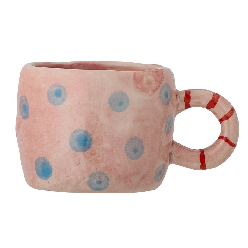 Nini Tassen Set rosé & gelb - Bloomingville