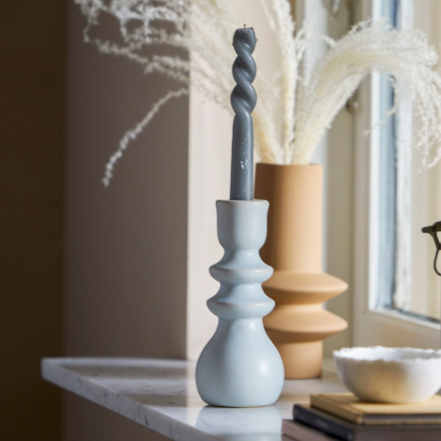 Emie Kerzenständer blue - Bloomingville