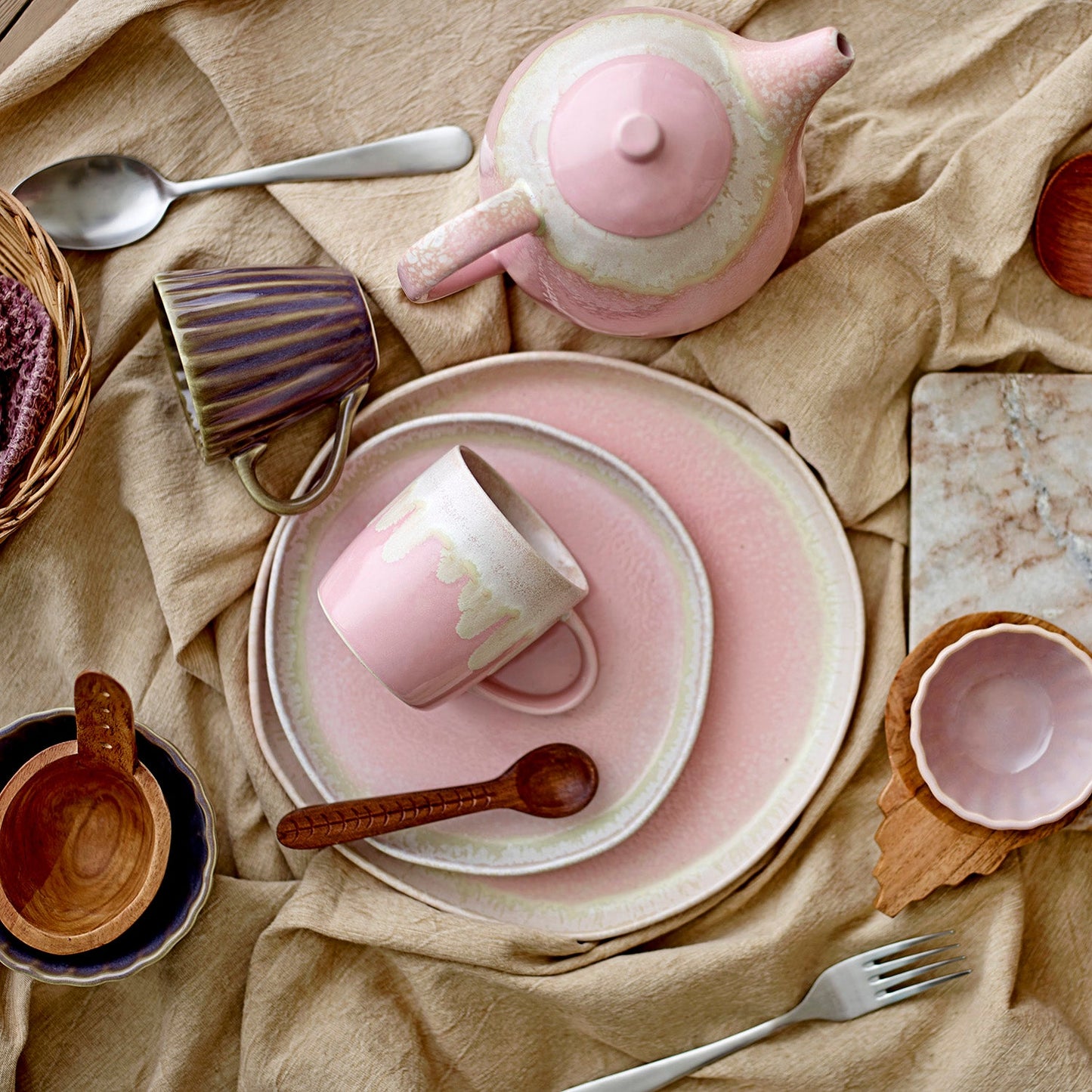 Latina Becher rosé - Bloomingville