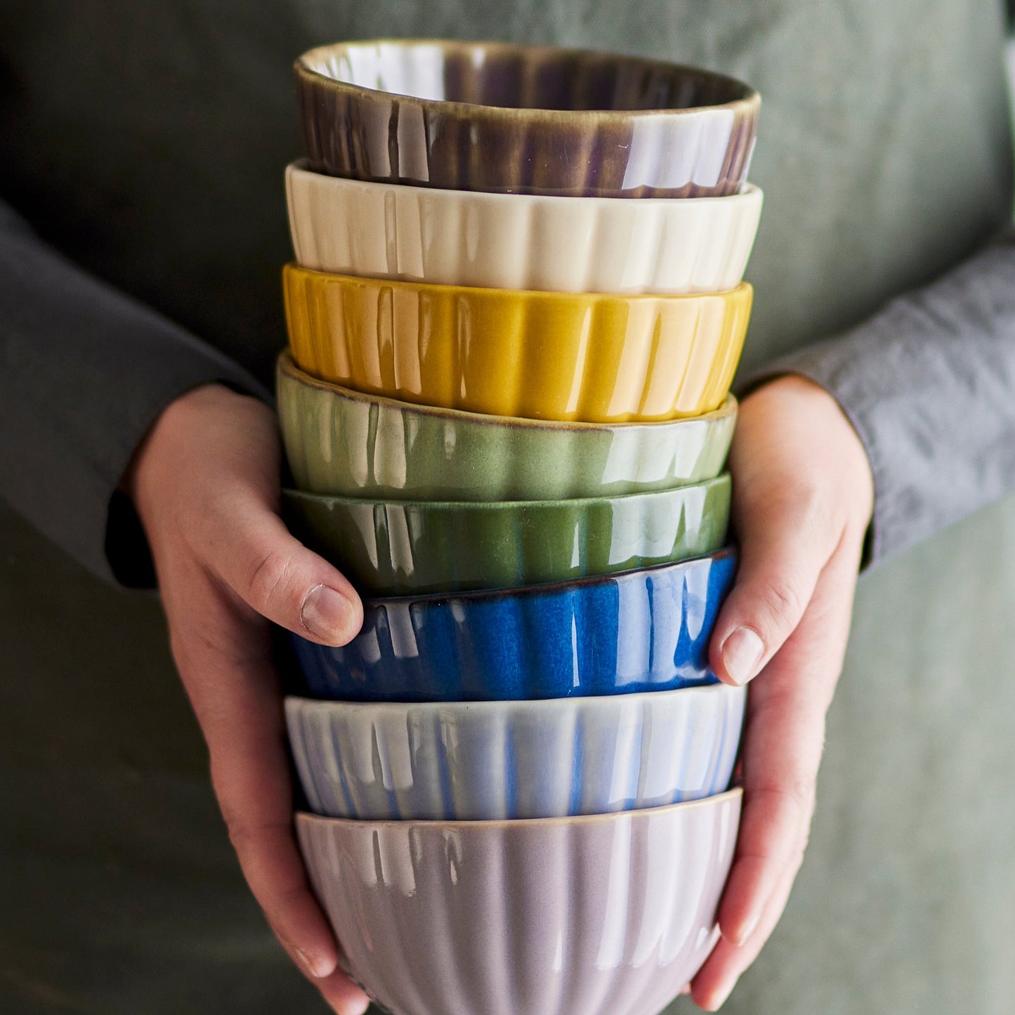 Latina Schale grün - Bloomingville