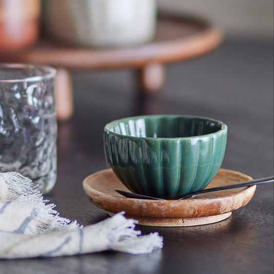 Latina Schale dunkelgrün 3 Stk - Bloomingville