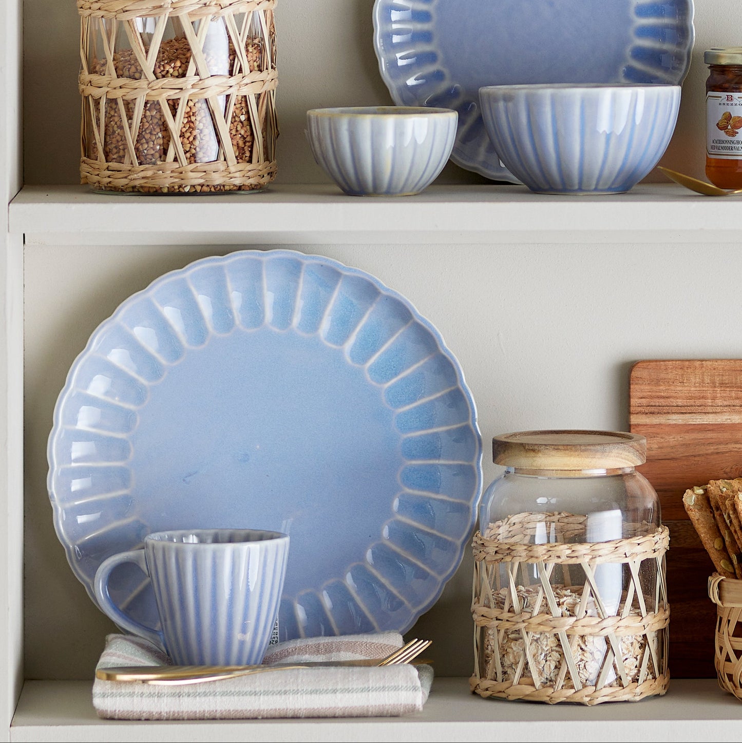 Latina Becher blau - Bloomingville