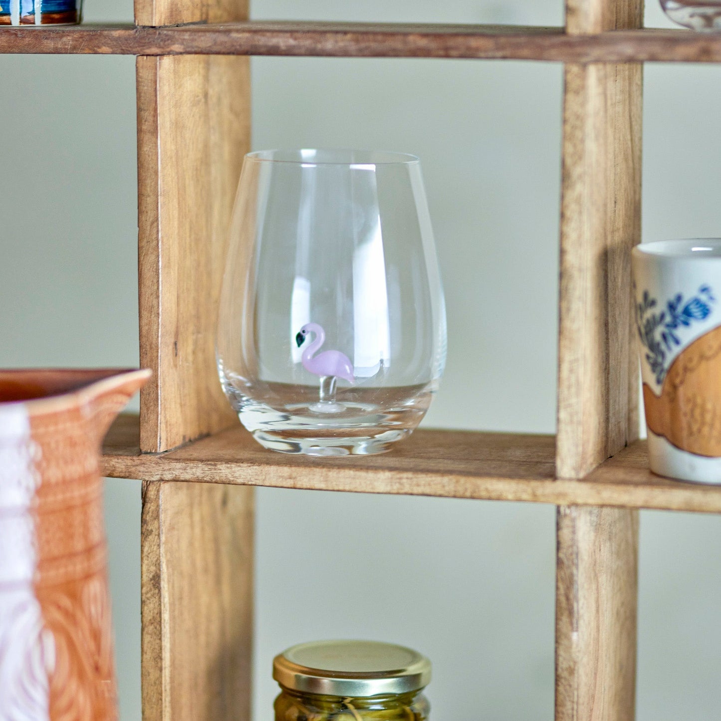 Misa Trinkglas Flamingo - Bloomingville