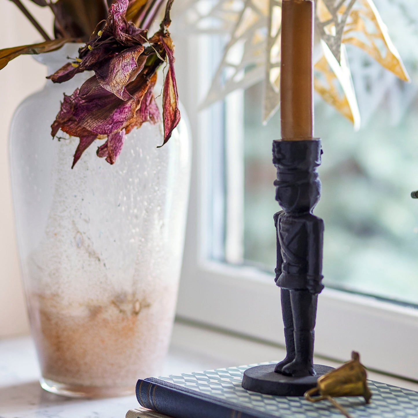 Vernon Kerzenhalter klein Schwarz - Bloomingville