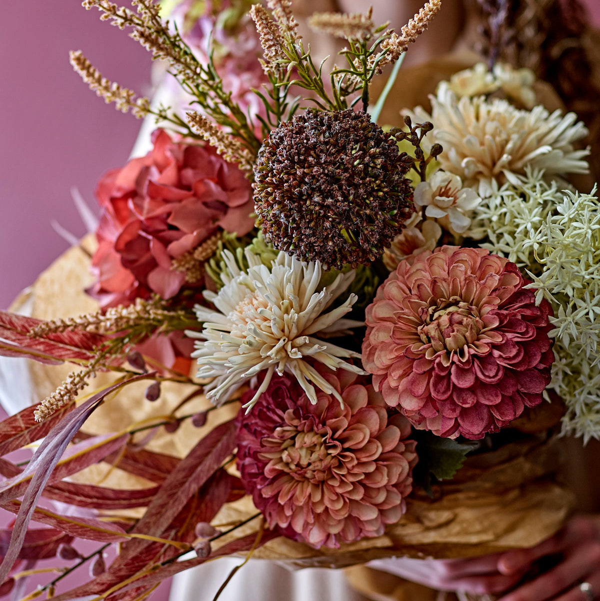 Hydrangea Stiel rose - Bloomingville