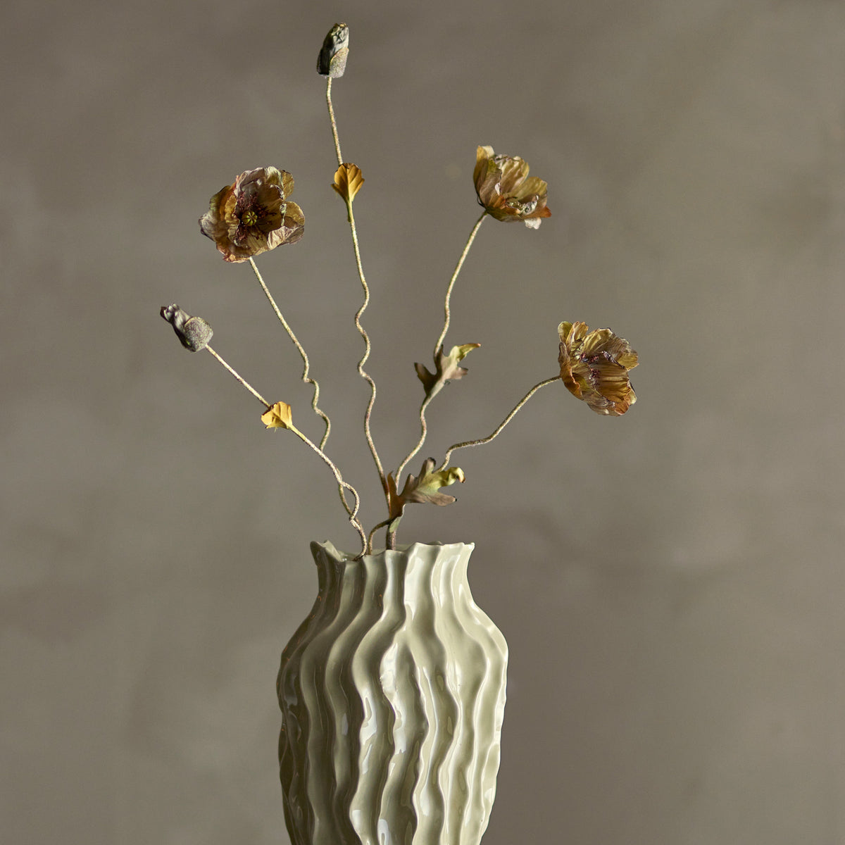 Poppy Stiel braun - Bloomingville