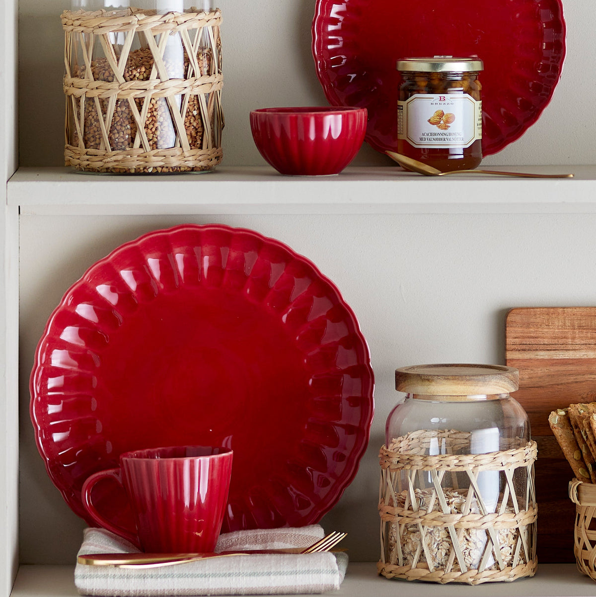 Latina Becher rot - Bloomingville