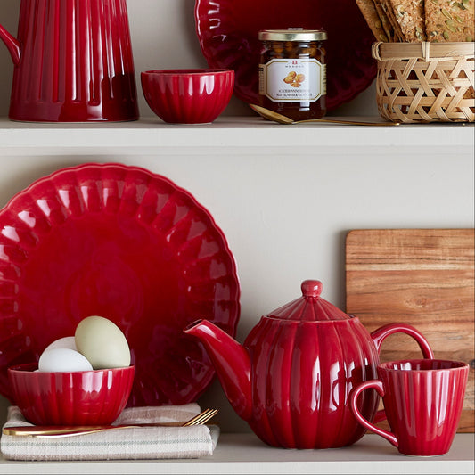 Latina Schale & Becher rot - Bloomingville
