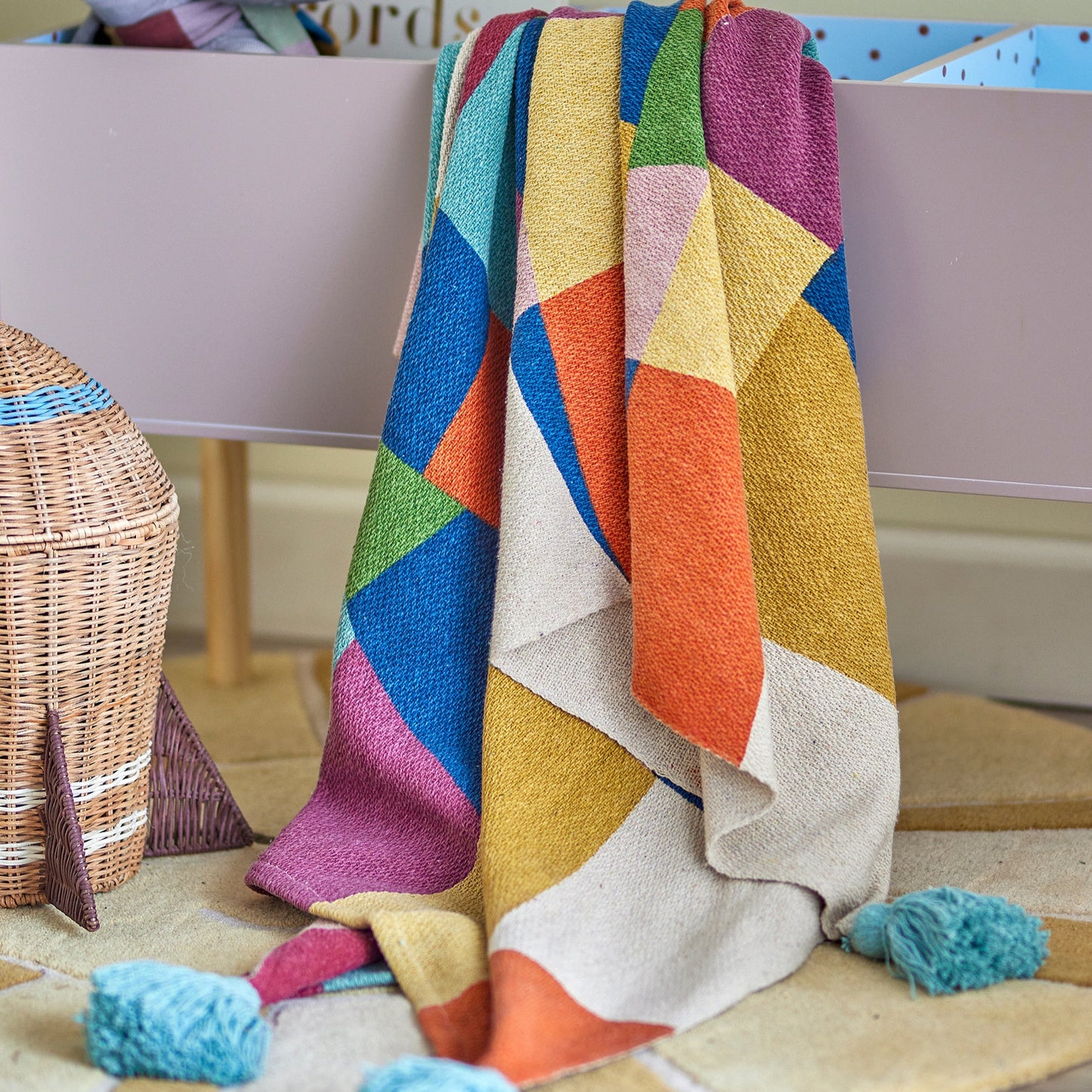 Colorine Decke Natur - Bloomingville