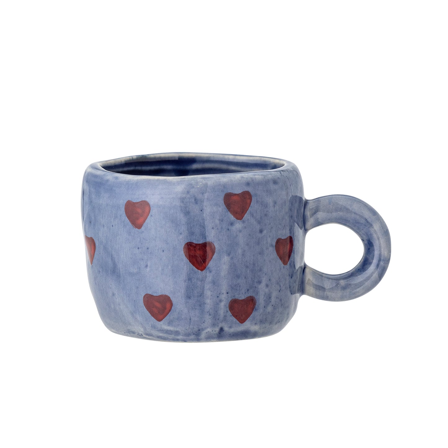 Nini Tasse blau mit Herzen - Bloomingville